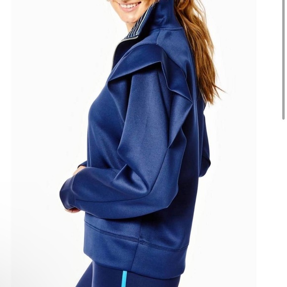 Addison Bay Mock Collar Quarter Zip Long Sleeve Poplar Pullover Sweater Size XL - Picture 2 of 12